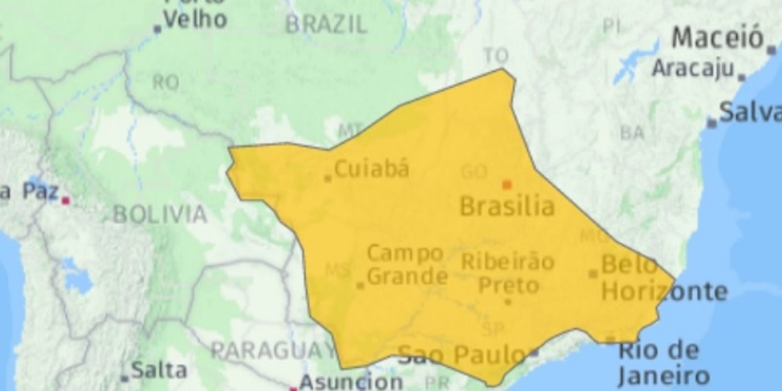 INPE faz alerta de possibilidade de chuvas fortes em Baixo Guandu nas próximas 72 horas