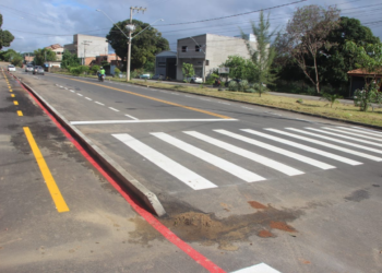 Asfaltamento e sinalização da rua Antônio Sampaio: mais uma obra 100% concluída