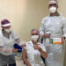 Enfermeira do hospital São Camilo e São José é a primeira pessoa a ser vacinada em Aimorés