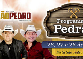 “Programa do Pedrão” anima festa do padroeiro guanduense, que prossegue até dia 29