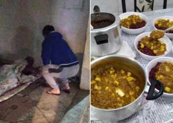 Professor forma grupo que distribui comida e cobertores a moradores em situação de rua