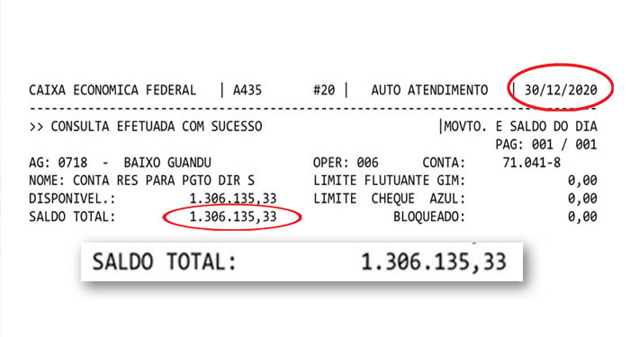 Gestão passada deixou R$ 1,3 milhão em caixa para quitar vantagens dos  servidores - Folha1