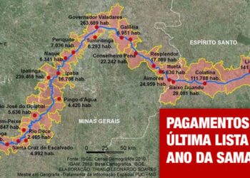 Baixo Guandu e Aimorés encerram ano com mais 570 pessoas indenizadas do Caso Samarco