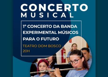 Projeto Músicos para o Futuro faz concerto hoje no teatro Dom Bosco, às 20 horas