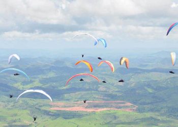 Começa hoje etapa do campeonato mundial de parapente em Baixo Guandu