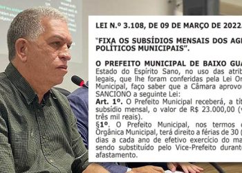 Lastênio contraria população e sanciona PL que aumenta salários do prefeito, vice e vereadores