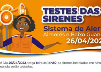 Usina hidrelétrica realiza hoje a partir das 14h30m o teste das sirenes em Aimorés e Guandu