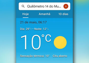 Quem disse que Baixo Guandu não faz frio? No km 14 o registro é de 10 graus e 5 graus em Alto Mutum