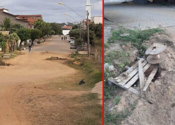 Calçamento no bairro Vila Kennedy não anda e moradores denunciam descaso da Prefeitura de Baixo Guandu