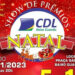 CDL promove show de prêmios no Natal, com moto 0km e vale compras no valor de R$ 10 mil