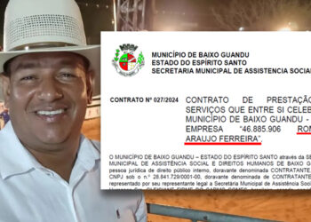 Prefeitura de Baixo Guandu gasta R$ 55,5 mil da Assistência Social para ‘carreatas e serviços similares’