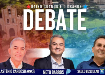 Debate em Baixo Guandu: Neto Barros e Saulo Bussolar já confirmaram presença na quinta, dia 3