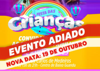 Comemoração do Dia das Crianças tem nova data em Baixo Guandu: 19 de outubro