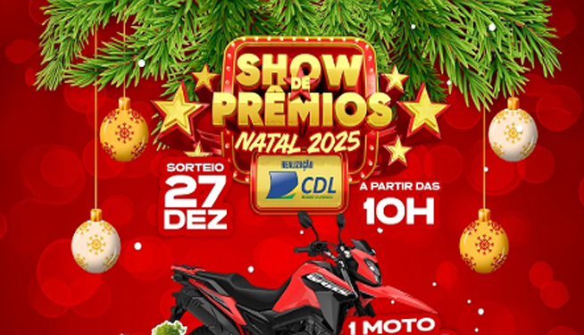 Prefeitura de Baixo Guandu e CDL oferecem premiações para as melhores decorações de Natal