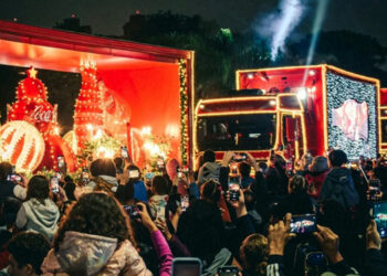 Caravana de Natal da Coca-Cola vai passar novamente em Baixo Guandu