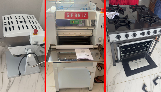 Associação viabiliza fábrica de macarrão com material doado pelo Programa Partilhar