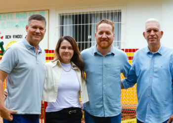 Deputado Dary Pagung cumpre agenda em Baixo Guandu e destaca investimentos em infraestrutura escolar