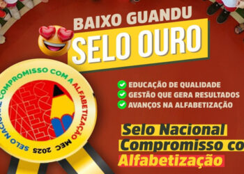 Educação em Baixo Guandu consegue Selo Ouro de compromisso com a alfabetização