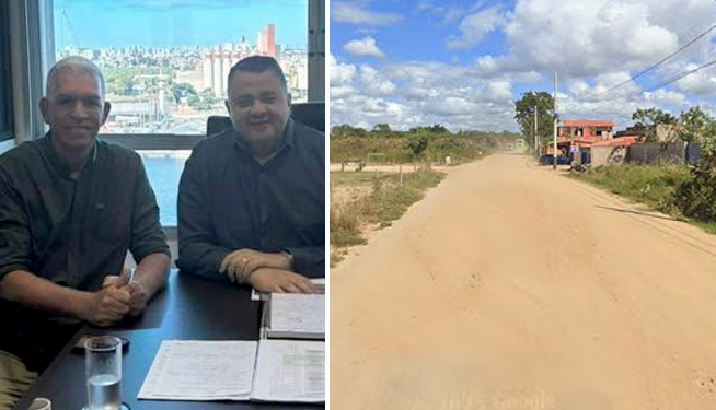 Prefeito Lastênio busca recursos para pavimentação e novas obras no município