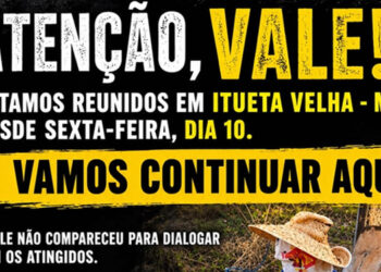 Atingidos reclamam da falta de diálogo com a Vale e vão continuar manifestação em Itueta