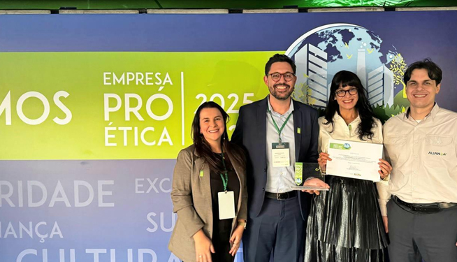 Aliança Energia recebe Selo Pró-Ética por práticas de integridade, transparência e governança