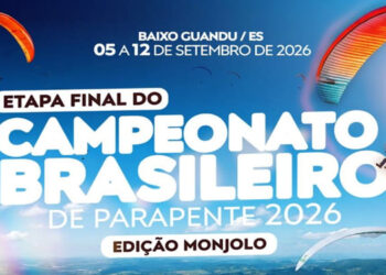 Baixo Guandu sedia, a partir de domingo, etapa final do Brasileiro de Parapente