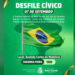 Desfile cívico começa às 16 horas em Baixo Guandu, confirma Prefeitura