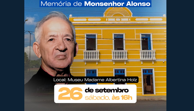 Há 35 anos falecia monsenhor Alonso, que hoje ganha sala de memória no museu de Baixo Guandu